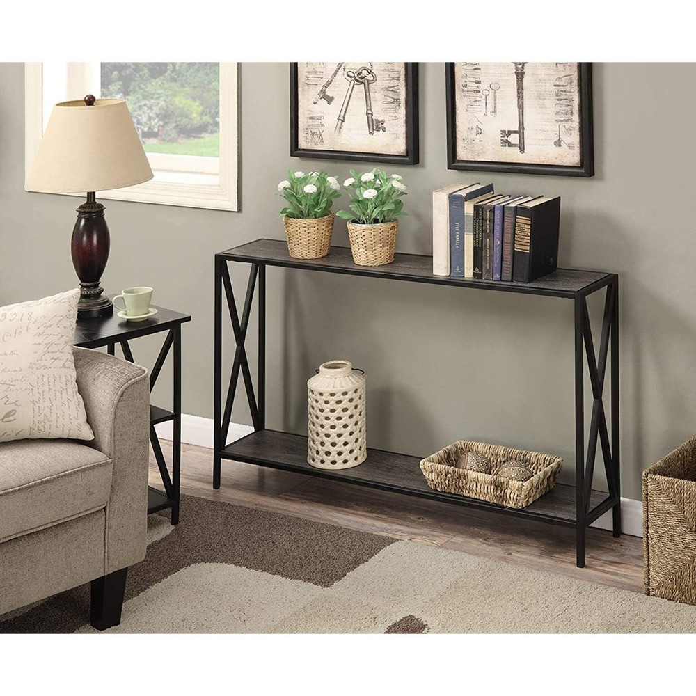 Pemberly Row Console Table in Gray