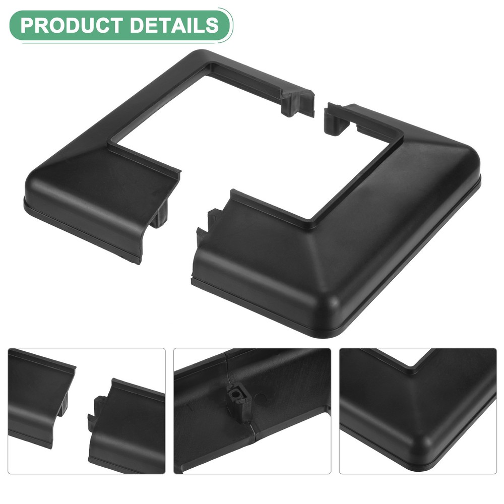 4-Pack Post Base Cover, Internal 3.14"x 3.14" Post Skirt Split Type for Railing
