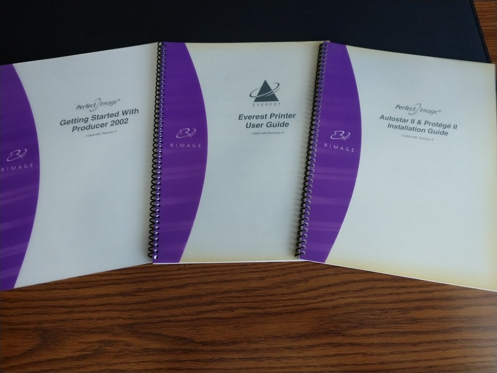 (2) Rimage Protege II, CD&DVD Printer, Auto Replication, Dell Server & Software