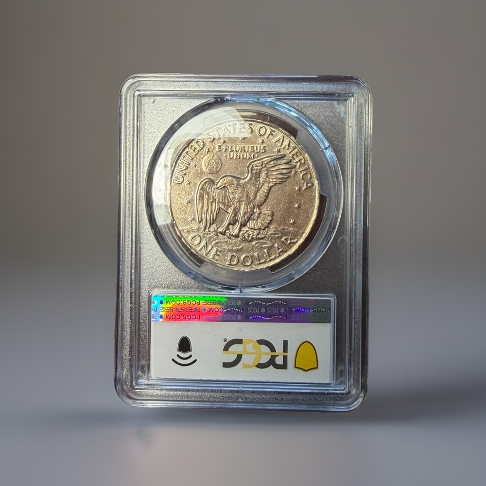 1972 P Type 2 Eisenhower Ike Dollar PCGS XF45