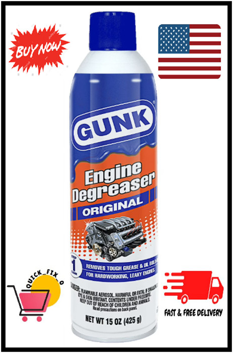 GUNK Original Engine Degreaser 15 oz (Free & Fast Shipping)