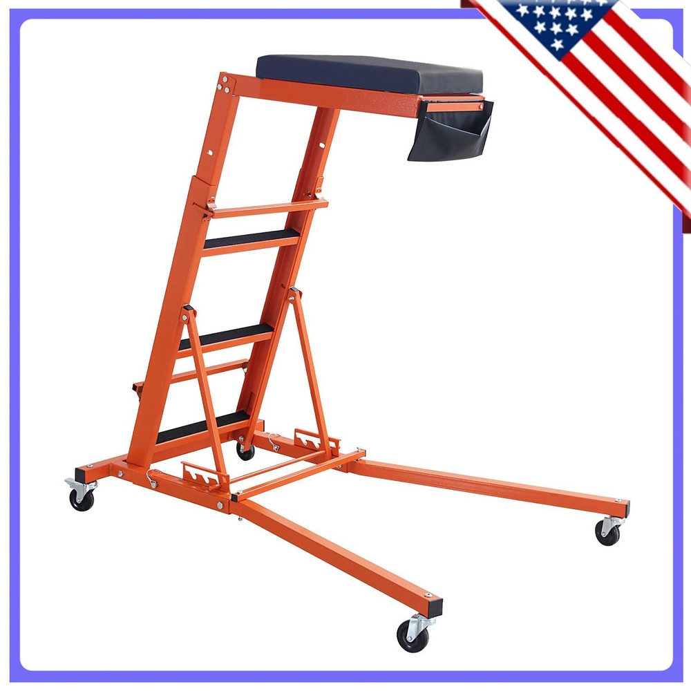 Automotive Engine Creeper 400LBS Collapsible Creeper with Adjustable Height