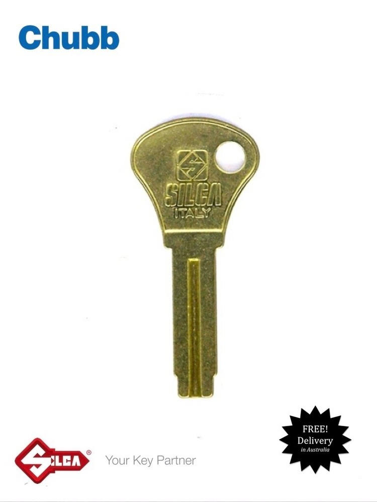 Silca CHU7 Key Blank For Chubb Locks- Keyblank-Free Post