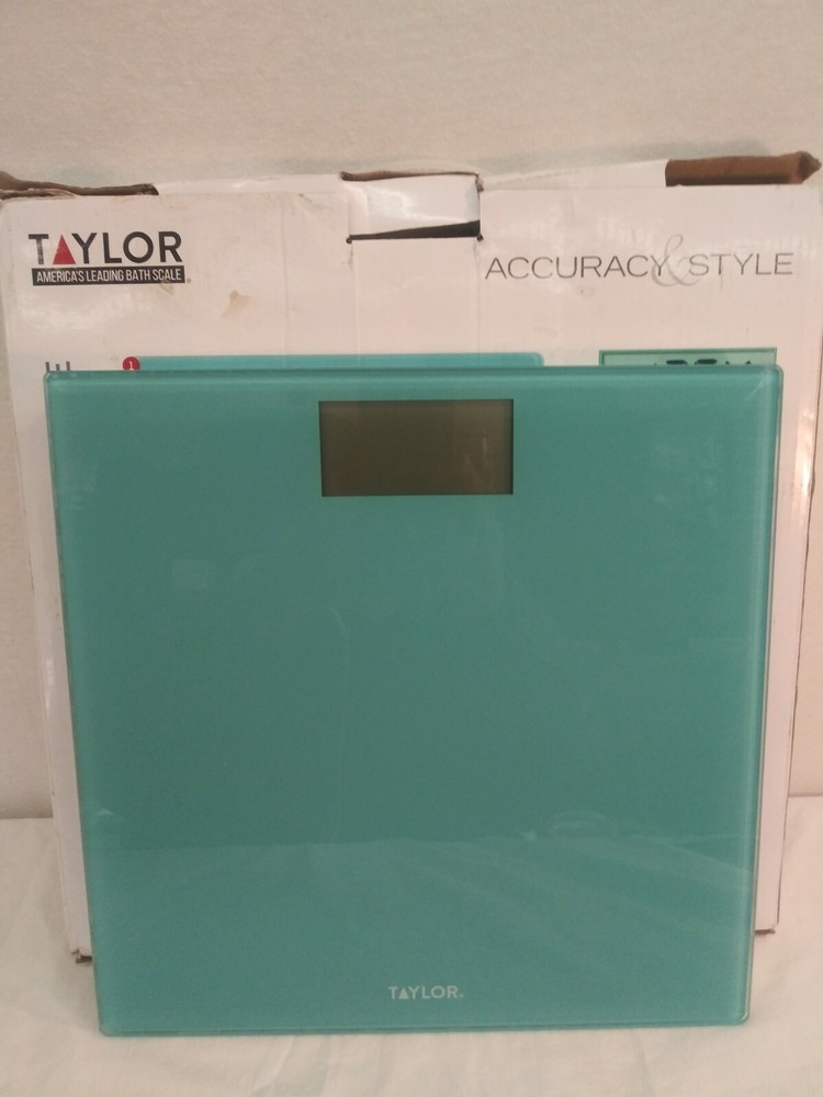 TAYLOR GLASS DIGITAL BATH SCALE