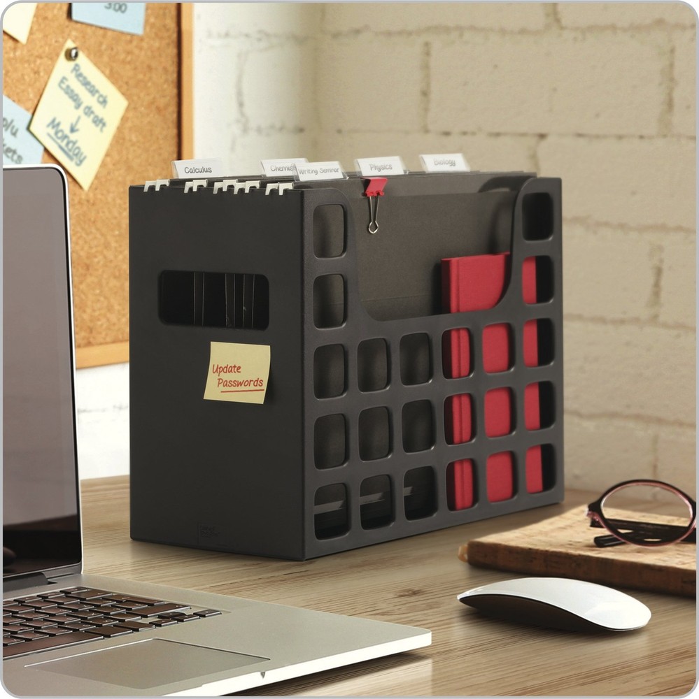 Pendaflex Portable Desktop File, Document Holder for Home and Office, Plastic...