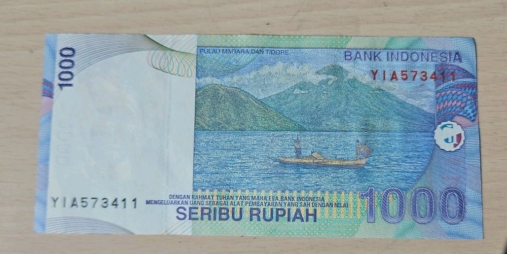 2000 Indonesia 1000 Rupiah Note