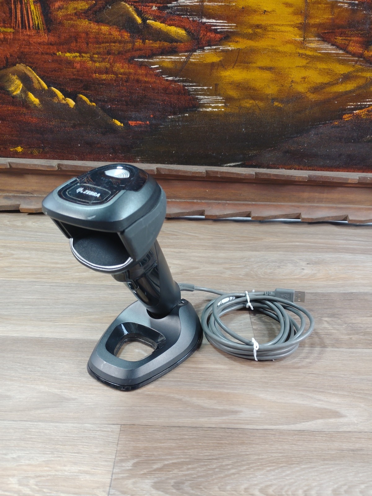Zebra DS9908 USB Barcode Scanner With Cord Tested Working