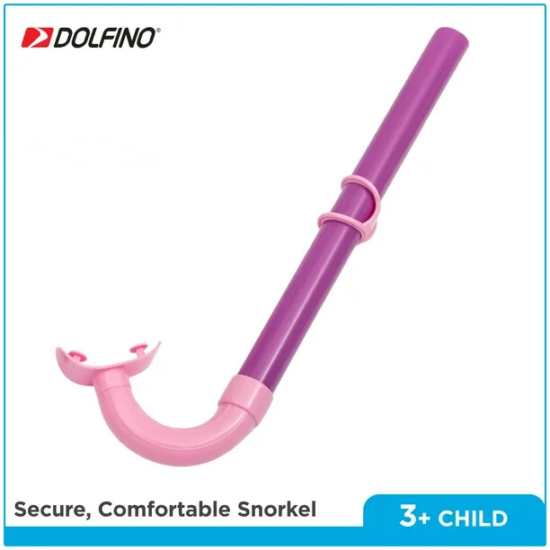 Dolfino Childs Snorkel Set Mermaid With Drawstring Back Pack New!