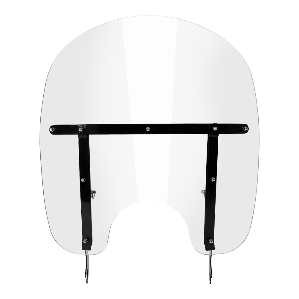 Clear Windscreen Windshield Fit For Harley Softail Slim Fat Boy FLST 2000-2017