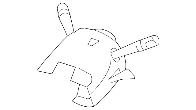 Genuine GM Ebony Steering Column 15913861