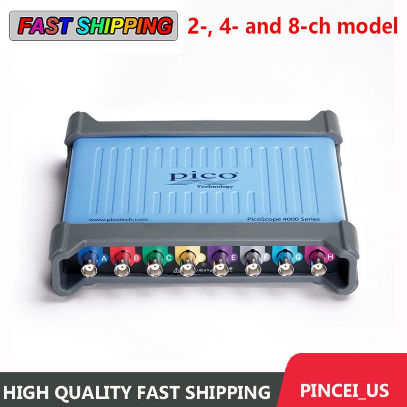 PicoScope 4824A 8-Ch 20MHz 12Bit Deep-memory Oscilloscope Arbitrary Waveform