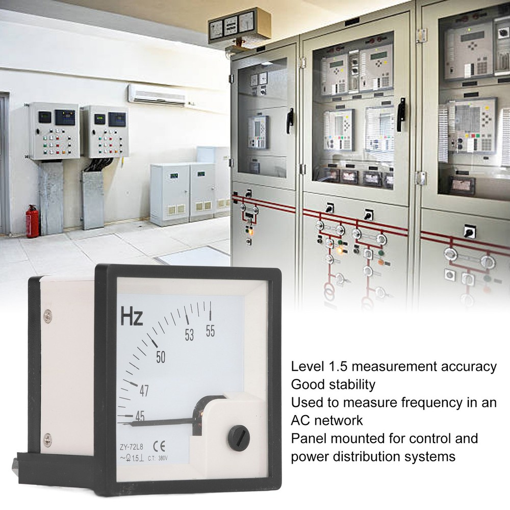 AC Frequency Meter High Accuracy Tester For Industrial Use ABS Shell Popular