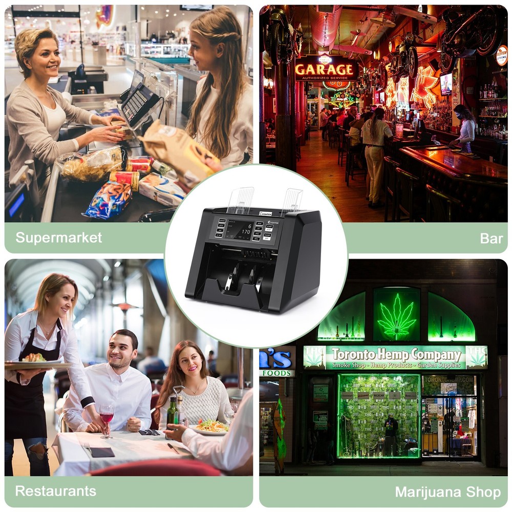 N30 Money Counter Machine Mixed Denomination Bill Value Counting Note Counter