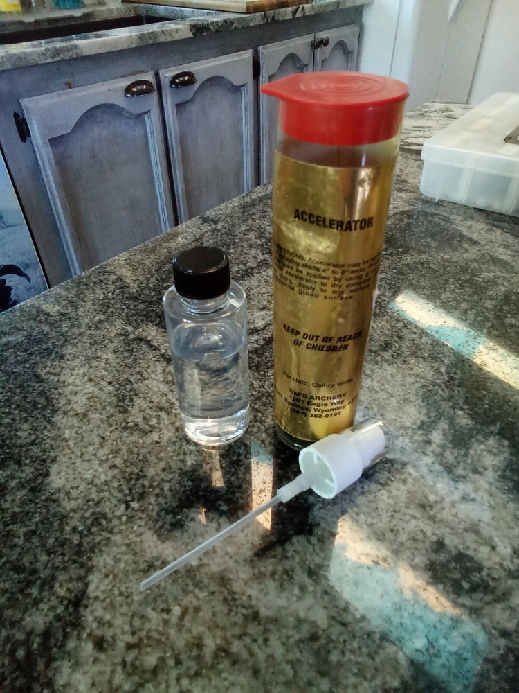 Tim's Archery Fletching Accelerator, Goat Tuff!