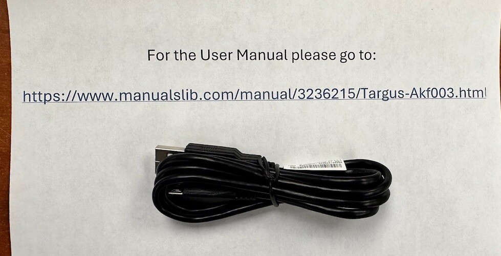 Targus Wireless Folding Keyboard Bluetooth Antimicrobial Protection AKF003US