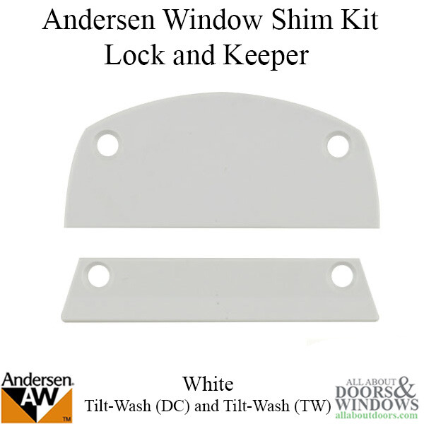 Andersen Window Shim Kit For Window Lock and Window Keeper