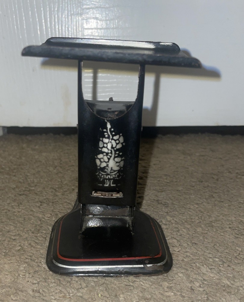 The GEM Postal Scale Gold Stenciling Adjustable Antique