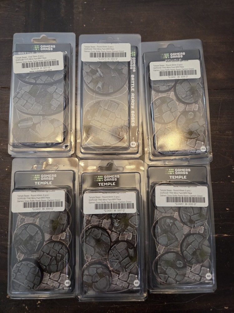 Gamers Grass Temple Battle Ready Bases