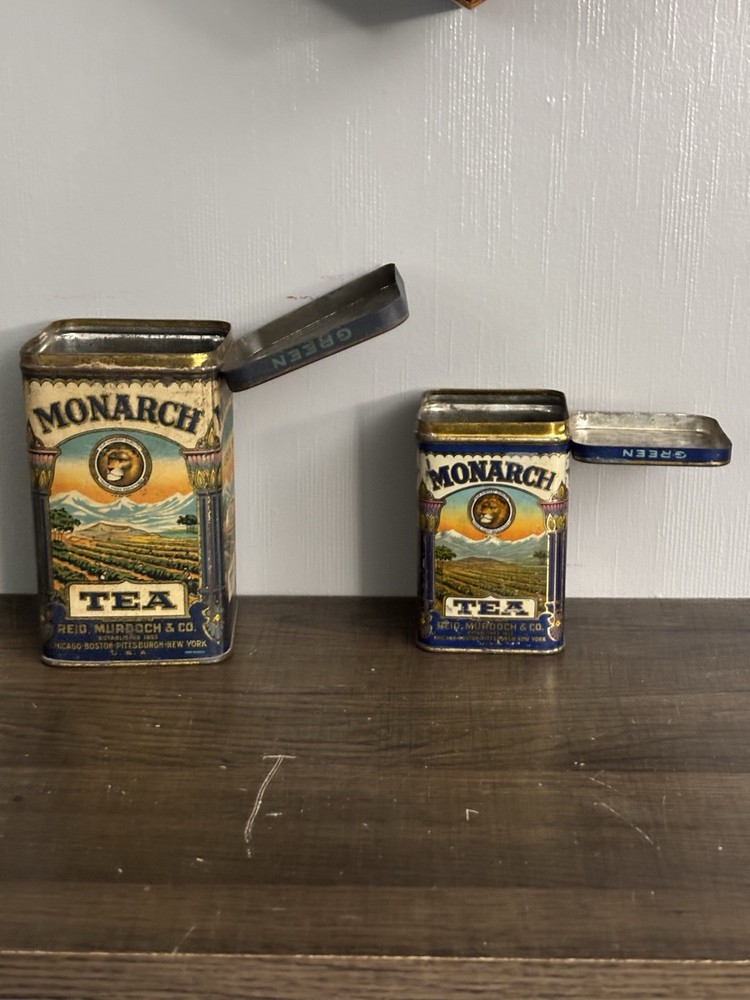 1923 Monarchs Tea Tins