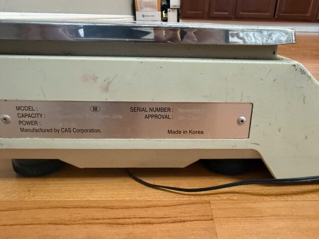 cas scale coin laundromat certified