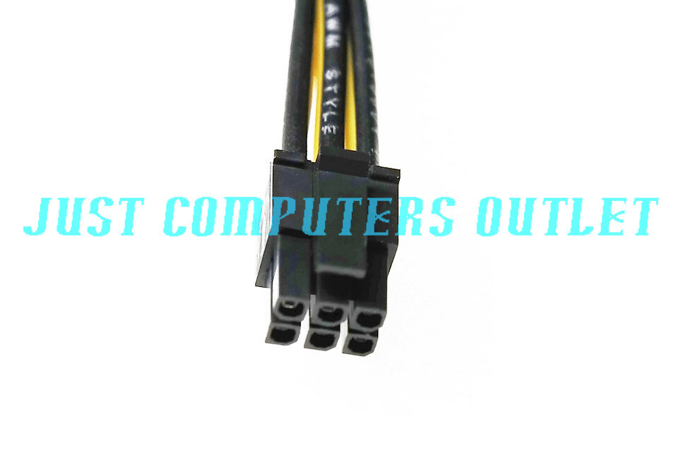 🔥 12" Mac Pro Mini 6-Pin to (6+2) Pin PCI-E GPU Power Cable