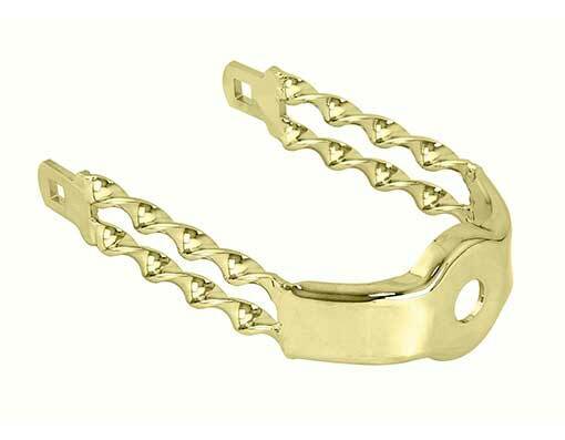 NEW! SPRING FORK DOUBLE FLAT TWISTED CROWN GOLD.