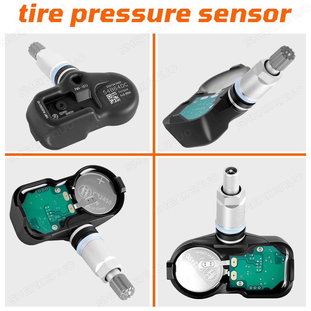 4PCS Genuine TPMS 42607-33021 Tire Pressure Sensor PMV-107J for Toyota Tacoma