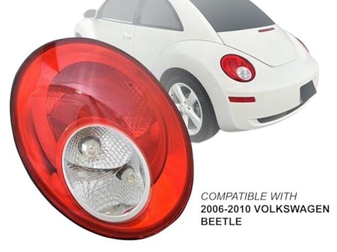 APA Replacement Tail light Rear Lamp for 2006 2006-2010 Beetle Driver Side