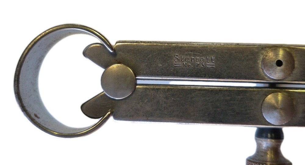 Starrett 73A-6 Yankee Spring-Type Inside Caliper, 6" Size, Solid Nut