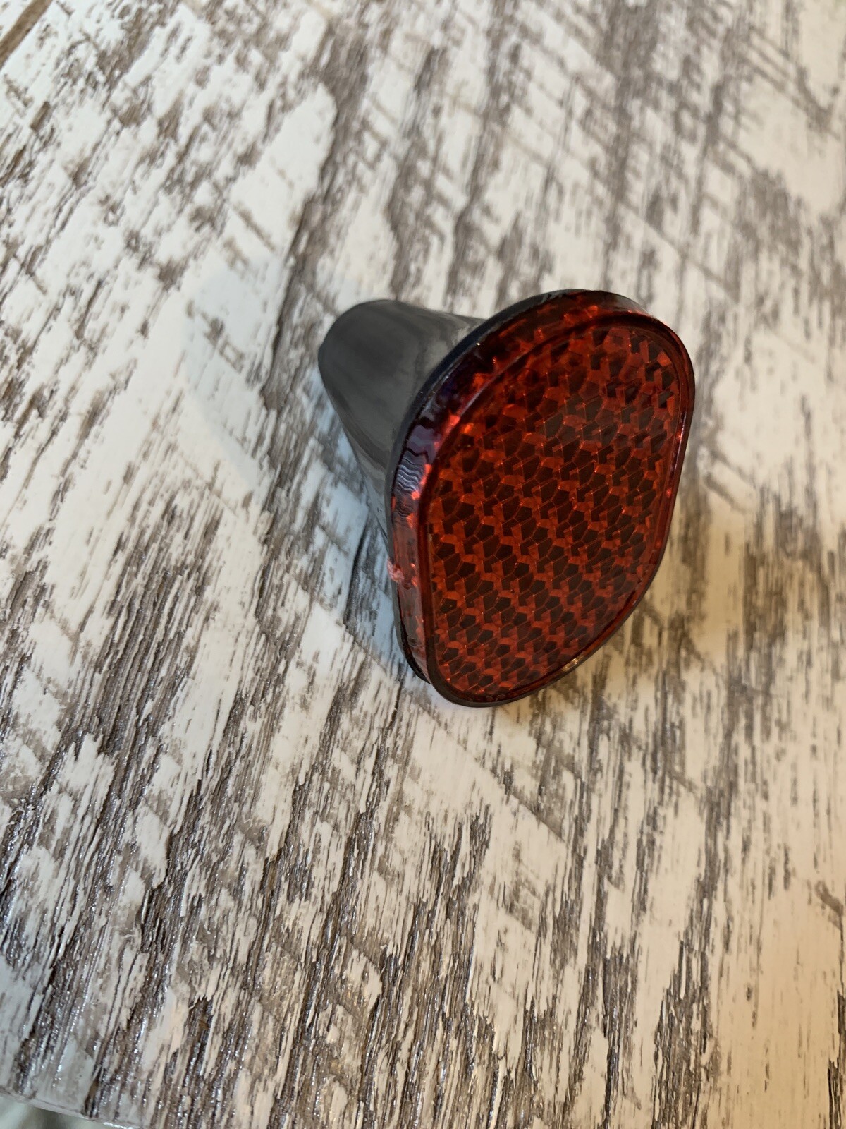 Red Bicycle Bike Rear Fender Safety Warning Reflector Tail- New