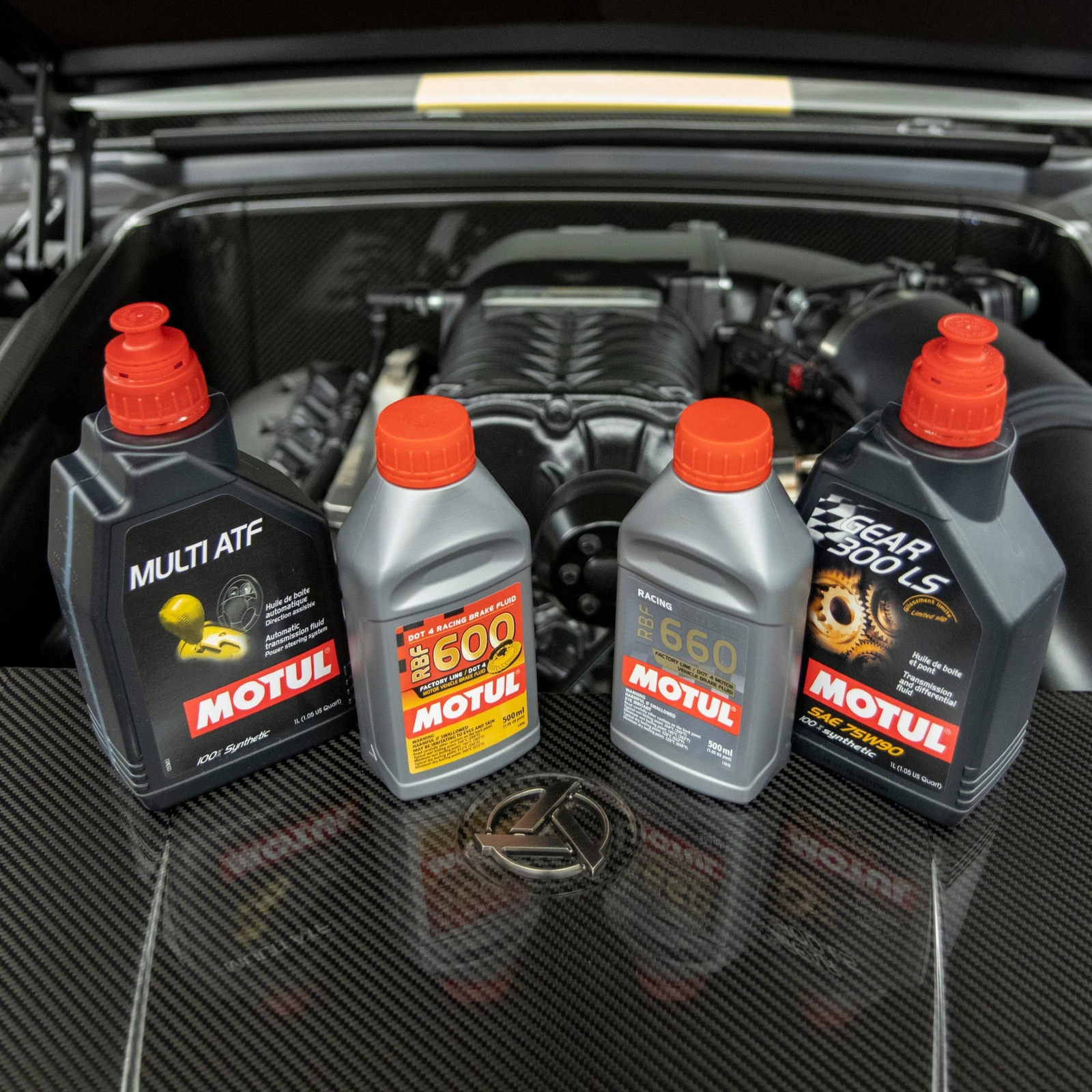 Motul RBF 600 Factory Line Dot-4 100% Synthetic Racing Brake Fluid MTL100949