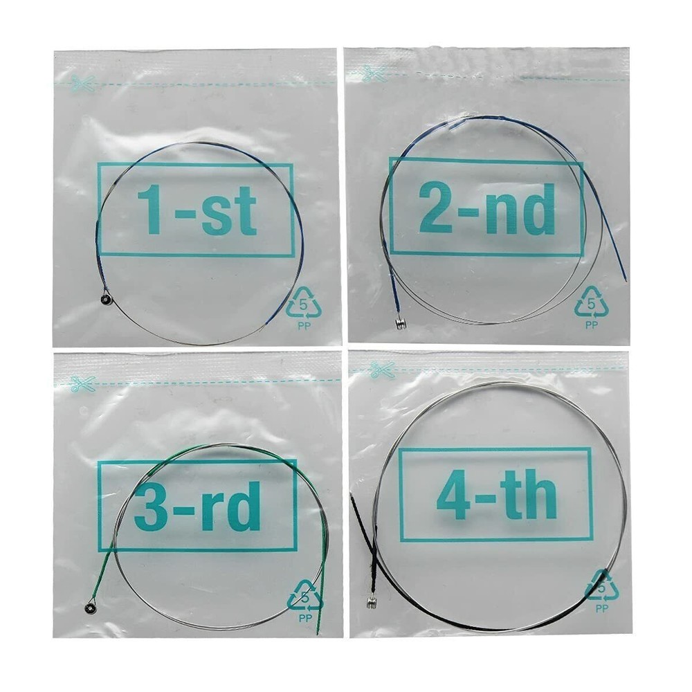 Violin String Set E/a/d/g Violin Strings for Size 1/4 1/2 3/4 4/4Set Ball,Silver