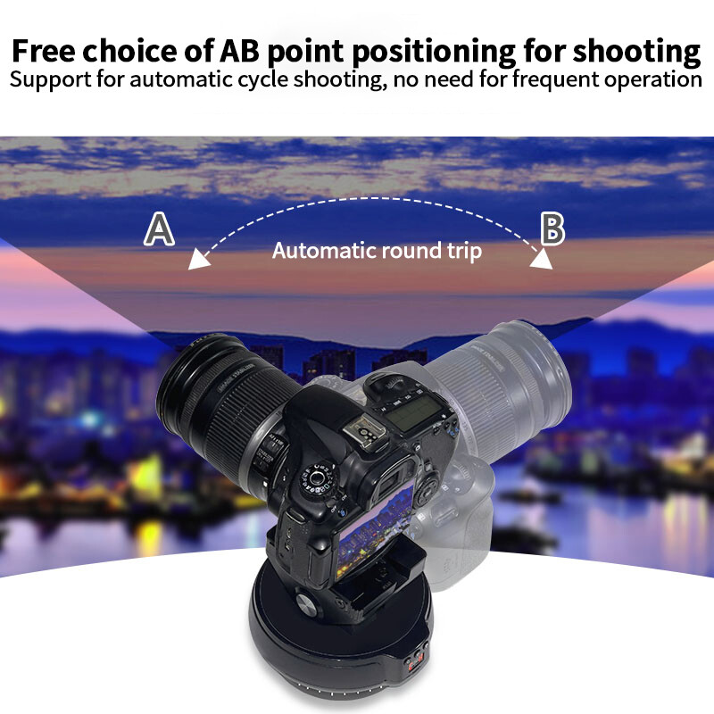 YT-1200 Panoramic Remote Control Pan Tilt Motorized Tripod Stabilizer