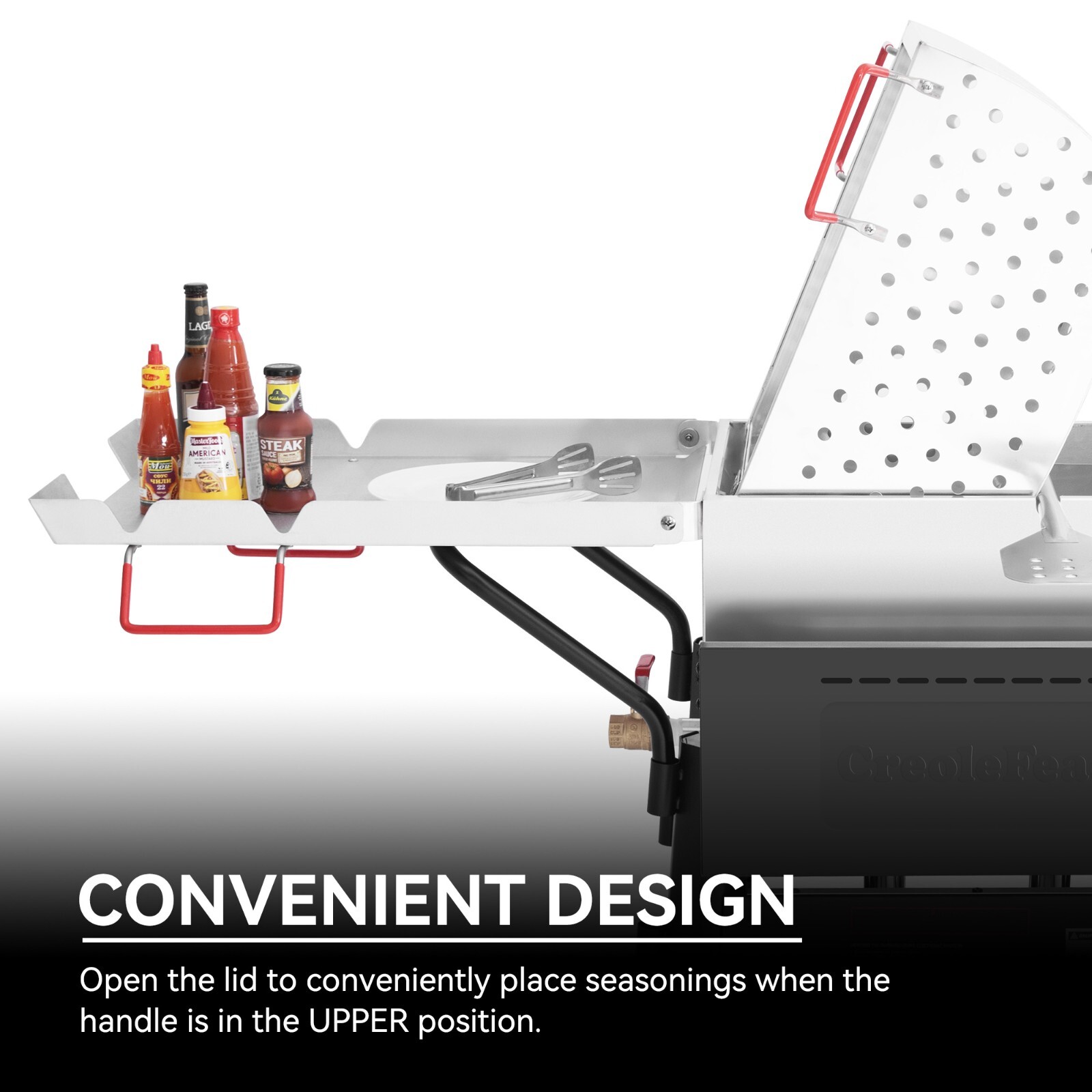 Creole Feast Outdoor Stove Propane Gas Cooker Crawfish Seafood Boiler