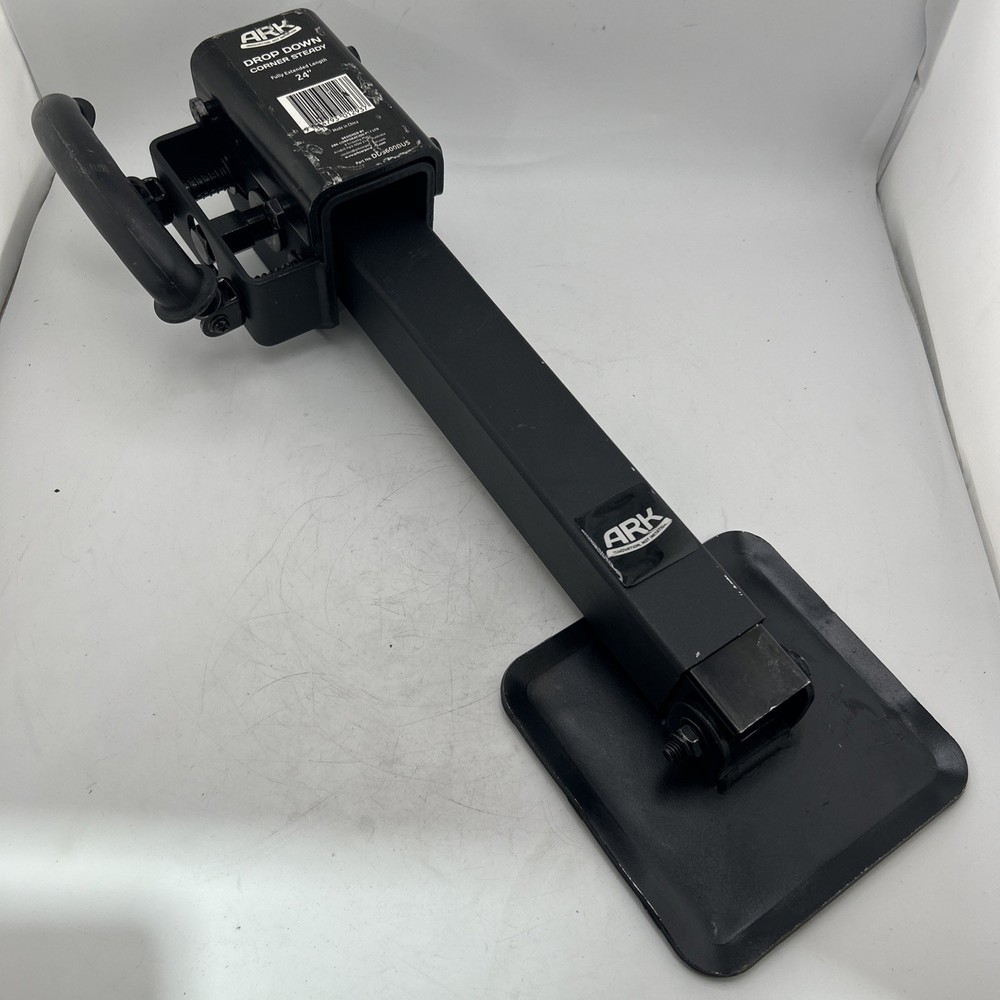 (1) ARK DDS600BUS Drop Down Corner Steady Black 600mm