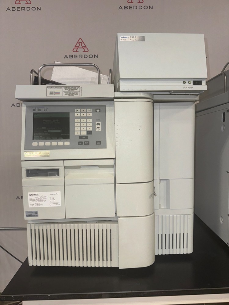 Waters 2695 Separations Module 2998 PDA Detector HPLC System #18066