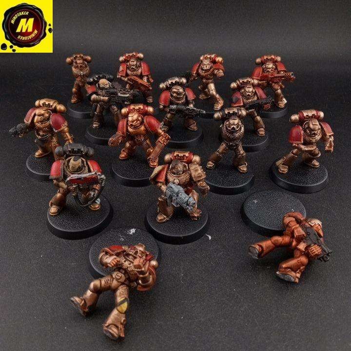 Tactical Squad (x15) (Partial) (Converted) - #163523 - Space Marines