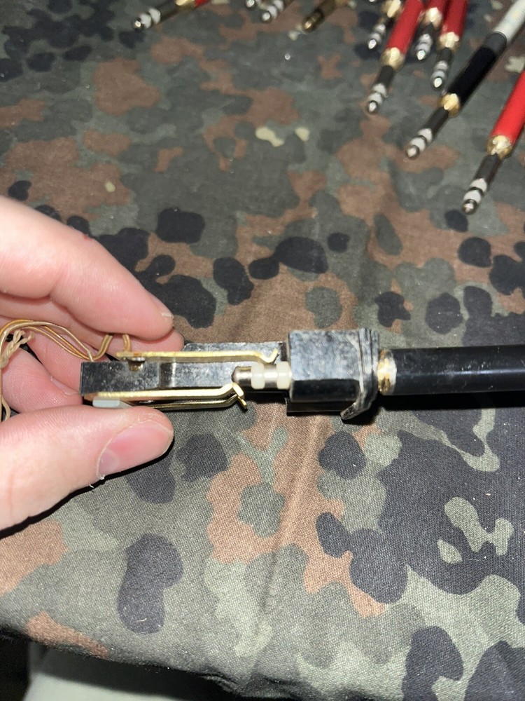 WW2 German Original FF33 Field Phone Telephone FF33 Interconnection Cables