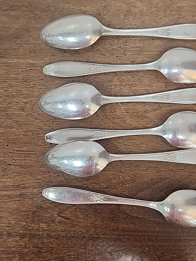 LADY DORIS SET OF SIX 6" SPOONS