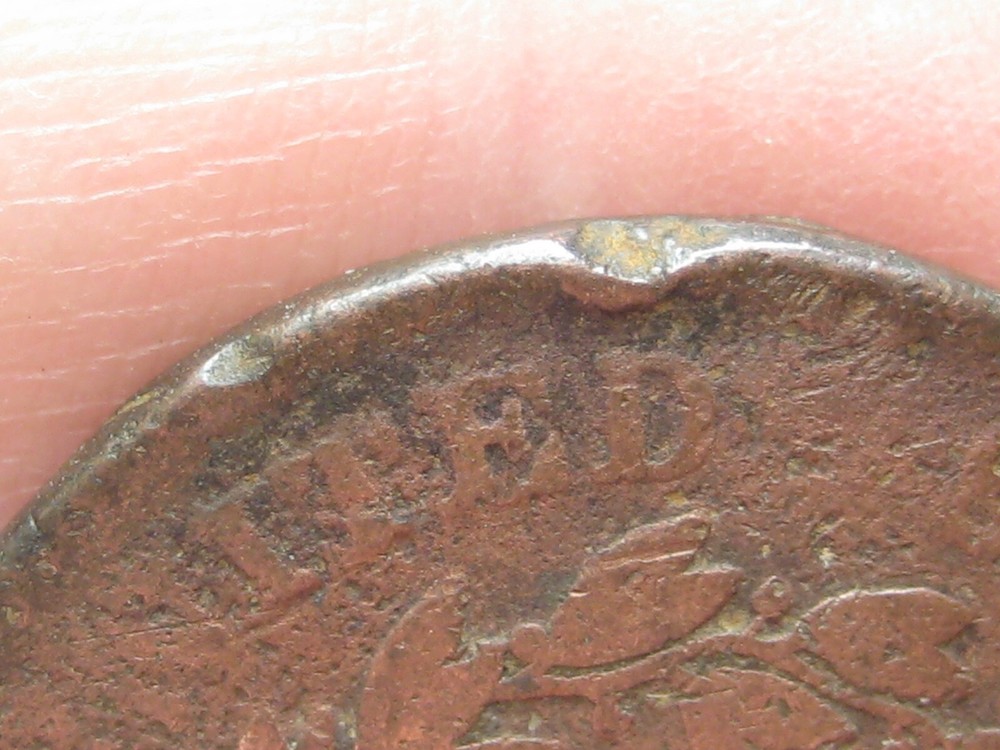 1803 or 1807 Draped Bust Large Cent Penny- With Stems