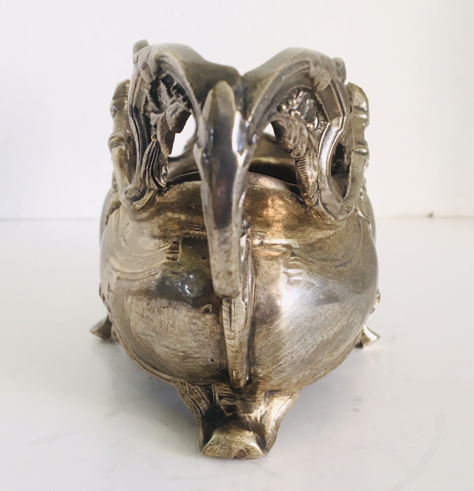 Louis XV Silver Plate Jardiniere with Liner