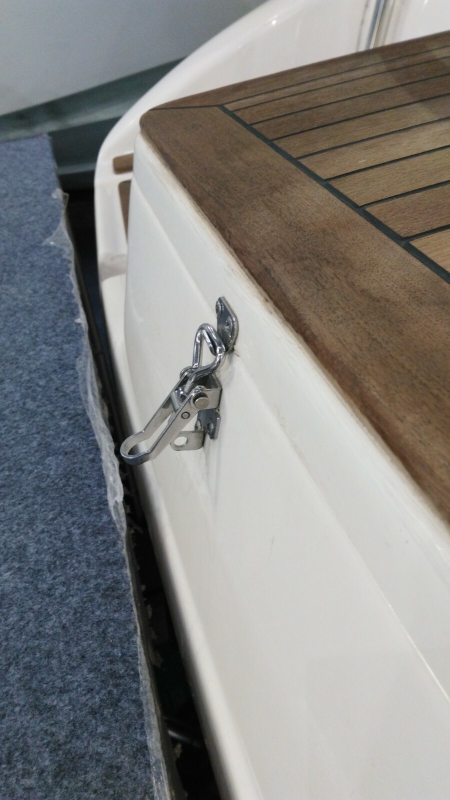 2X Marine Stainless Steel Toggle Latch Cabinet Clamp -Small Size