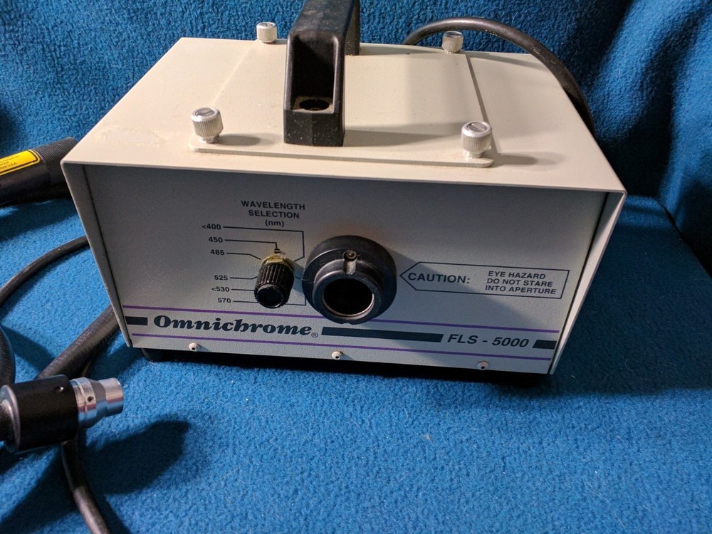 Omnichrome FLS 5000 Forensic Light Source Alternative Light Source