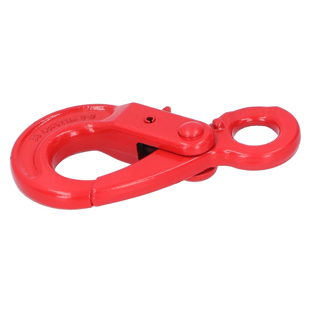Slip Hook Safty Lock Self Locking Eye Type Lifting Hooks Working Tension 1.12T❀