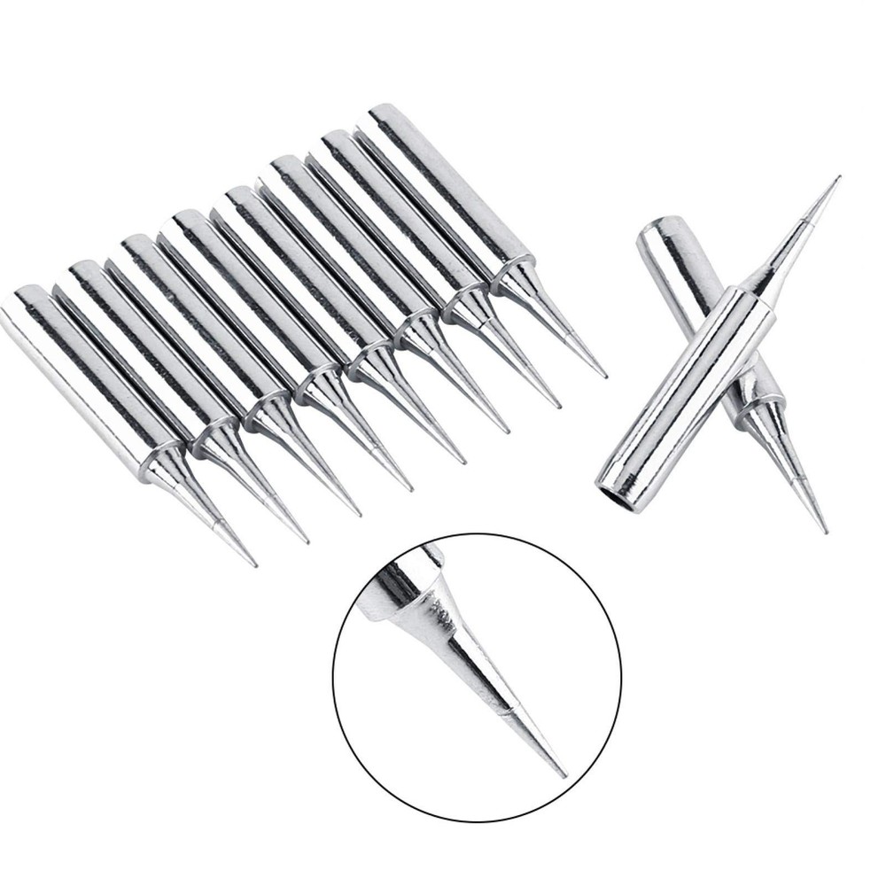 10Pcs Soldering Tips, Mechanic Iron Tips Replaceable Micro