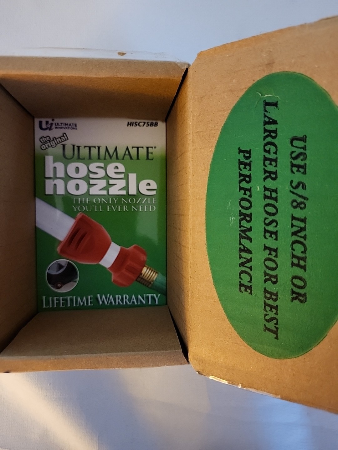 🚒The Ultimate Innovations Original Ultimate Hose Nozzle RED Color- NEW 🚒