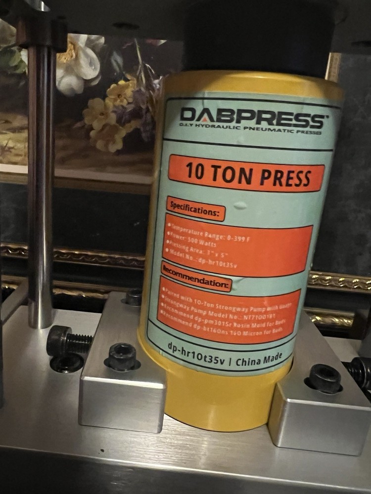 DABPRESS 10 Ton 3x5in Digital Display Manual