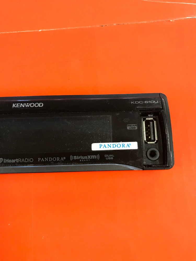 KDC-610U FACEPLATE kenwood face plate