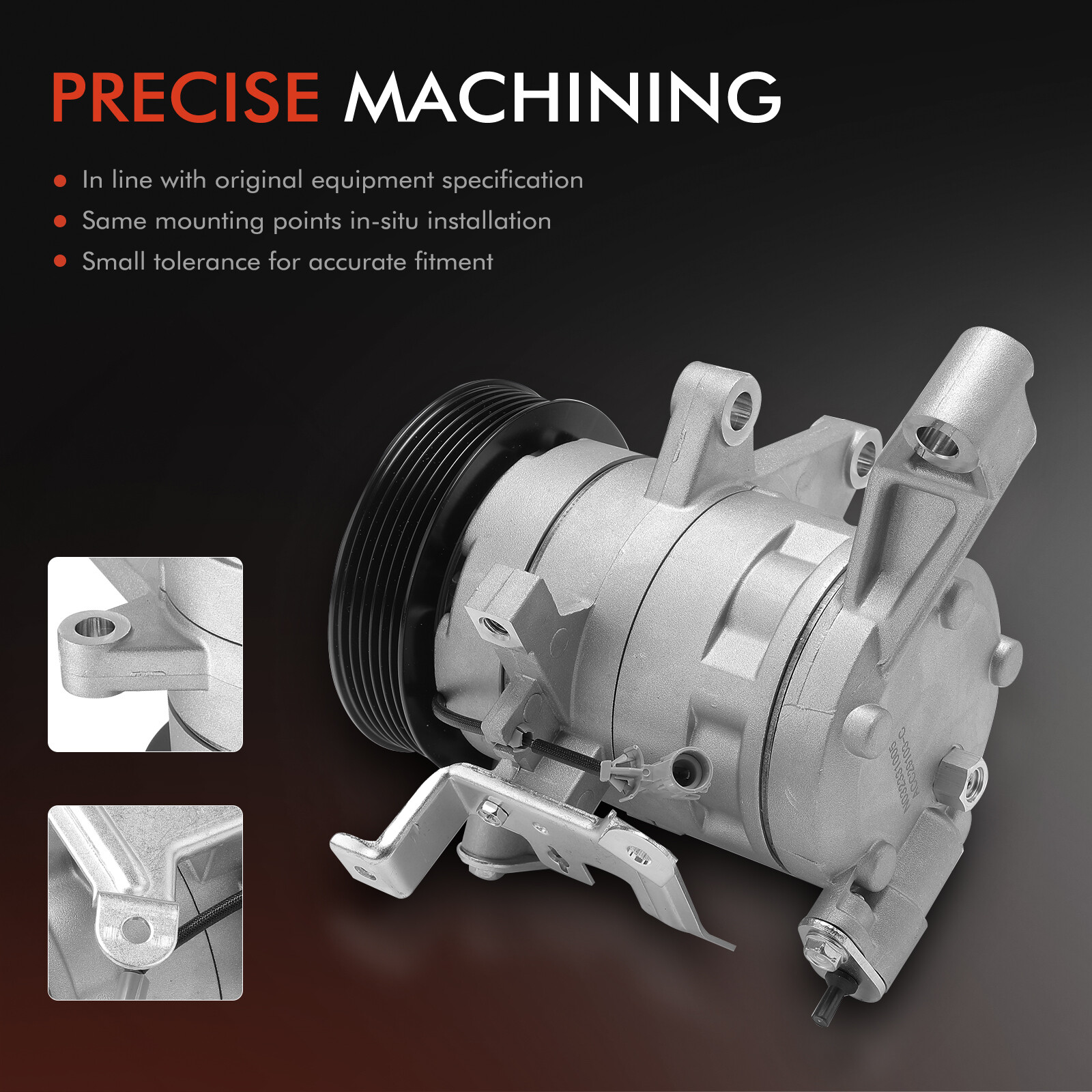 AC A/C Compressor with Clutch for Subaru Impreza Forester Crosstrek XV Crosstrek