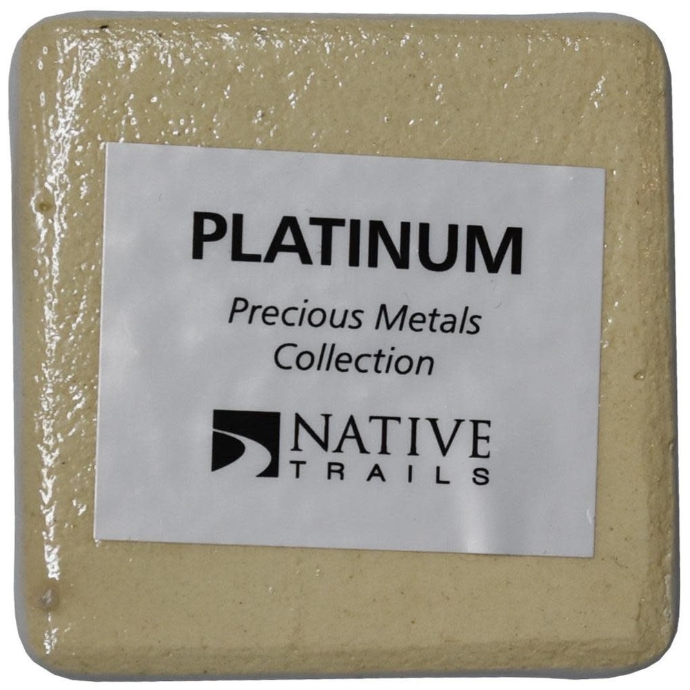 Native Trails DS87 Precious Metals Finish Sample - Platinum